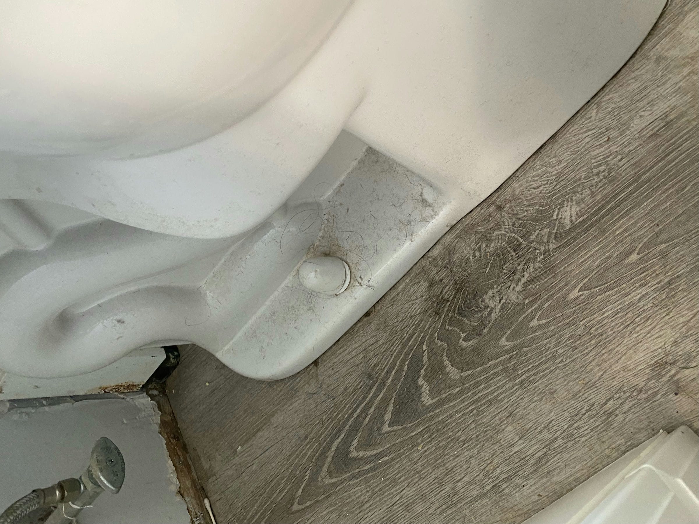 Happy home maid service dirtytoilet before