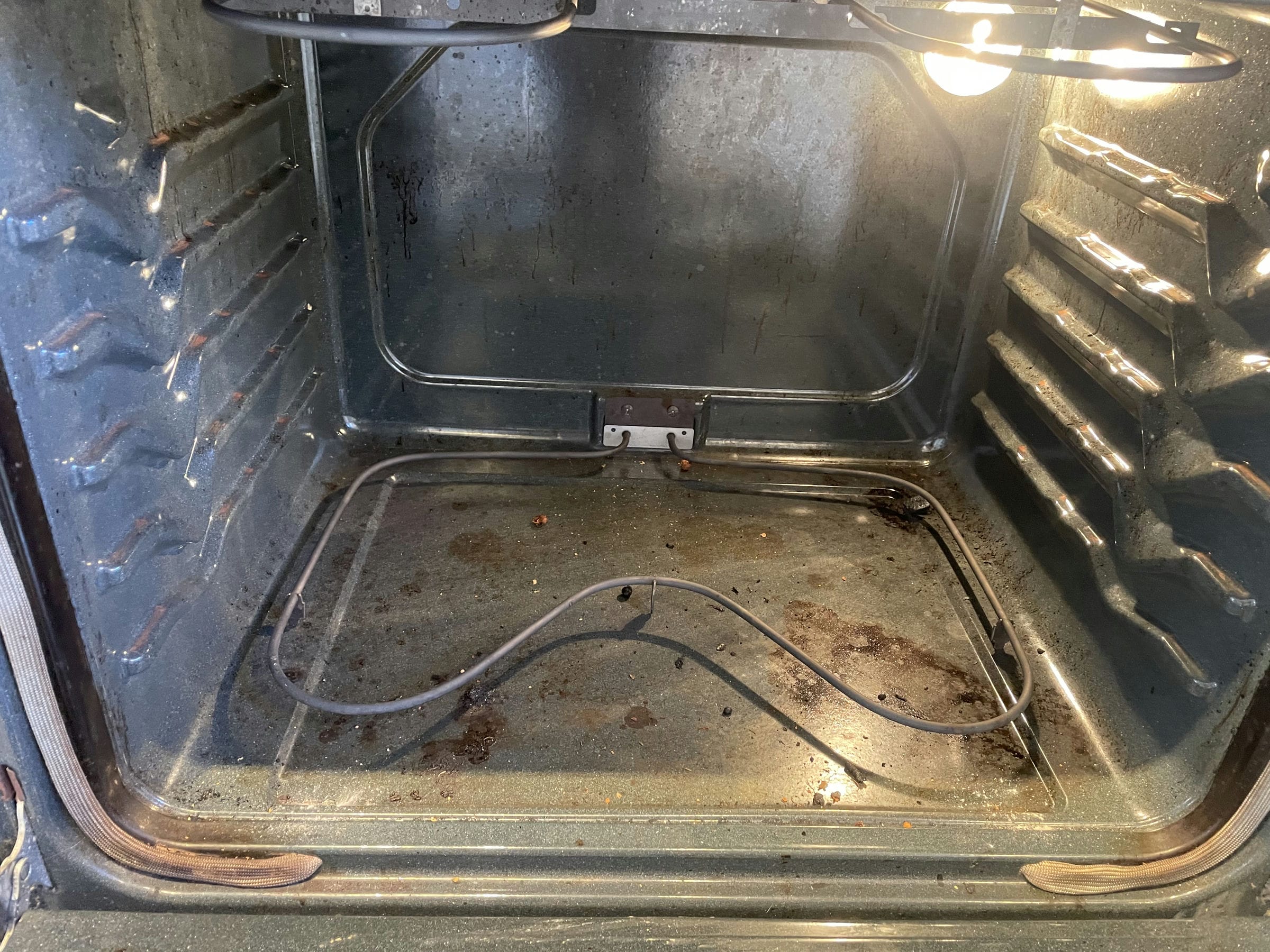 Happy home maid service oven before